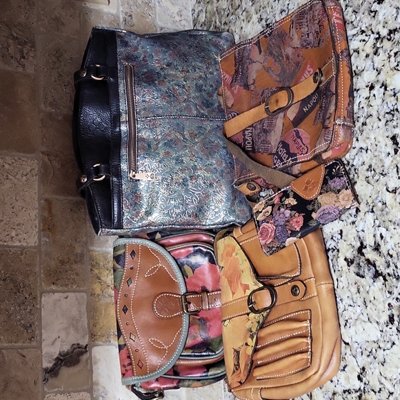 Patricia Nash Handbags - 🏷(5) AS-IS Patricia Nash items BARGAIN! need TLC!